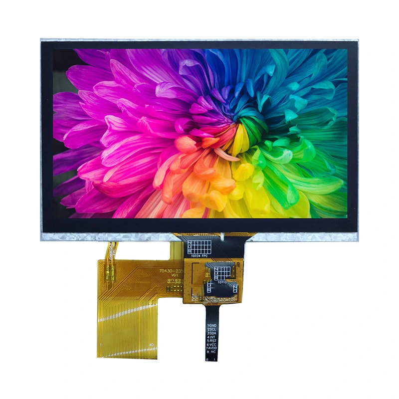 4,3 инчи IPS TFT LCD дисплеј модул 480*272 RGB