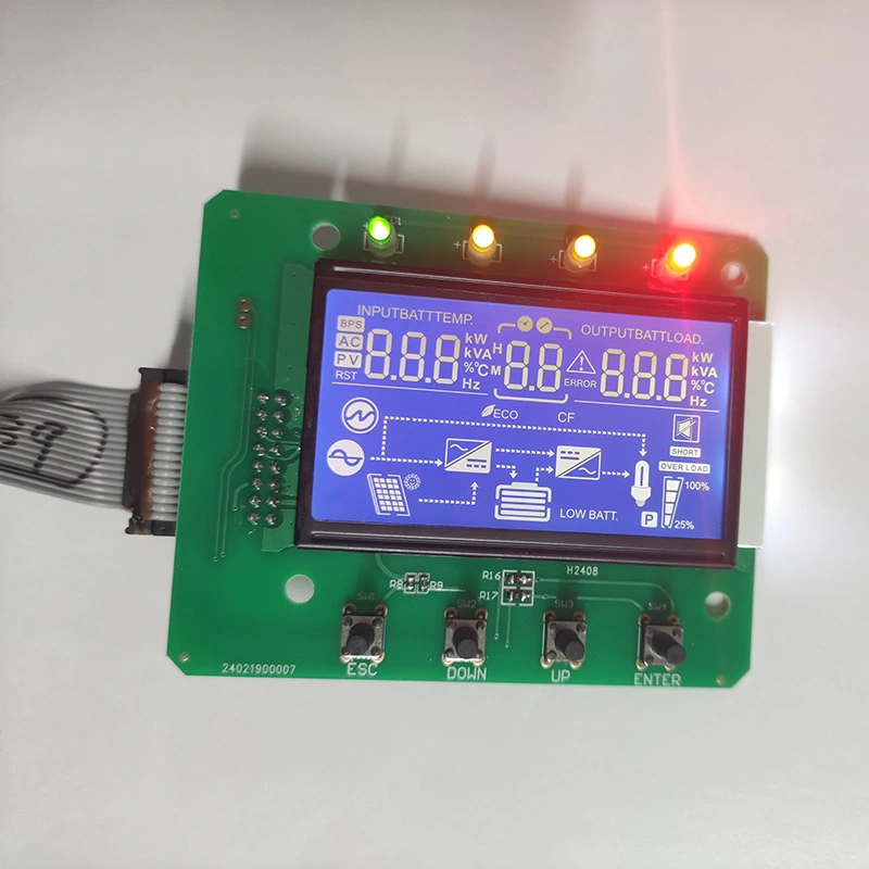 Модул за приказ на LCD на монохроматски сегмент
